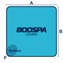 Couverture De Spa - 230 X 230cm - Radius 20cm