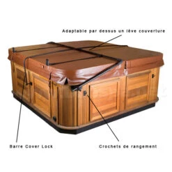 Cover Lock : Système De Verrouillage Couverture De Spa